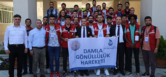 DAMLA PROJESİ GÖNÜLLÜLERİ GÜMÜŞHANE'DE