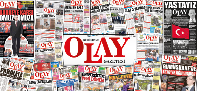 8 YILDIR GÜMÜŞHANE’DE OLAY VAR