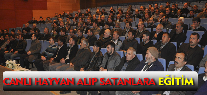 CANLI HAYVAN ALIP SATANLARA EĞİTİM