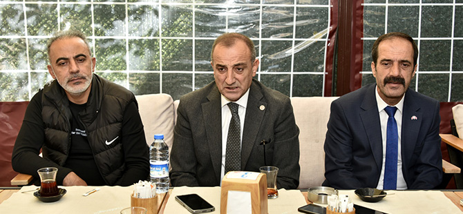 MİLLETVEKİLİMİZ KÜÇÜK 2. BASIN TOPLANTISINI DA YAPTI