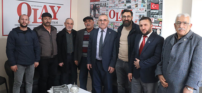 YENİDEN REFAH PARTİSİ’NDEN OLAY’A ZİYARET ETTİ