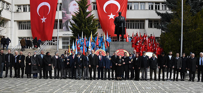 ŞEHİTLER GÜNÜ VE ÇANAKKALE ZAFERİ GURURLA KUTLANDI