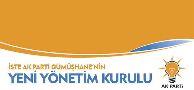 AK PARTİ'NİN YENİ YÖNETİM KURULU