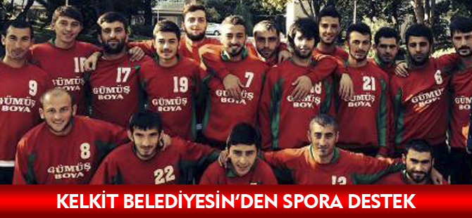 KELKİT BELEDİYESİN’DEN SPORA DESTEK