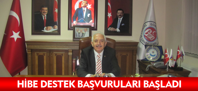 HİBE DESTEK BAŞVURULARI BAŞLADI