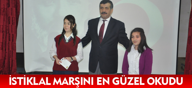 İSTİKLAL MARŞINI EN GÜZEL OKUDU