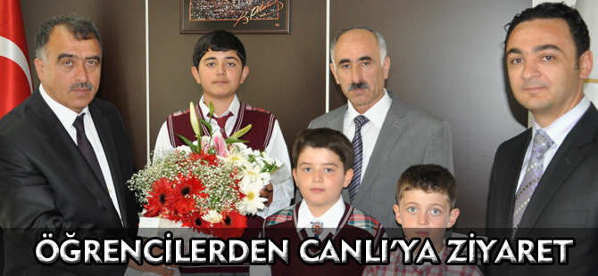 ÖĞRENCİLERDEN CANLI'YA ZİYARET