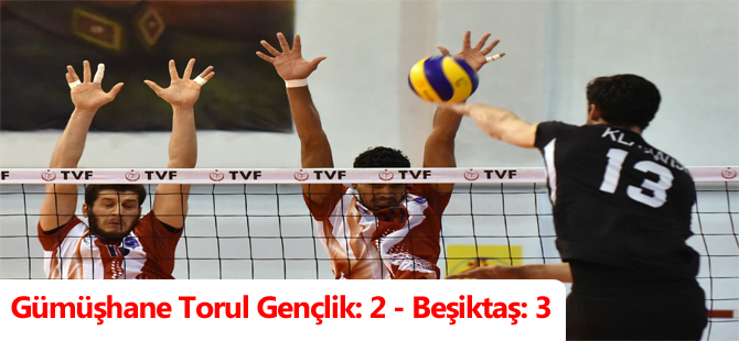 Gümüşhane Torul Gençlik: 2 - Beşiktaş: 3