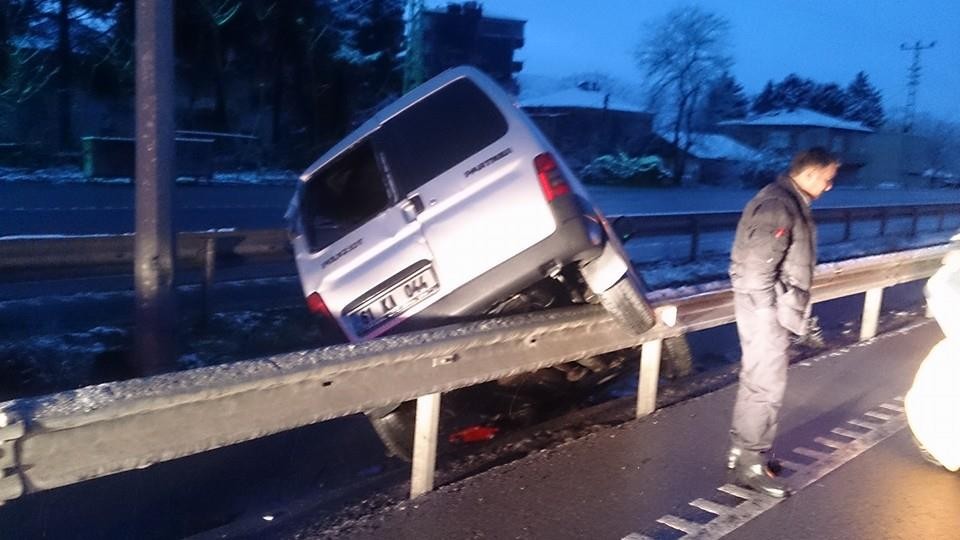 GİRESUN’DA TRAFİK KAZASI: 2 YARALI