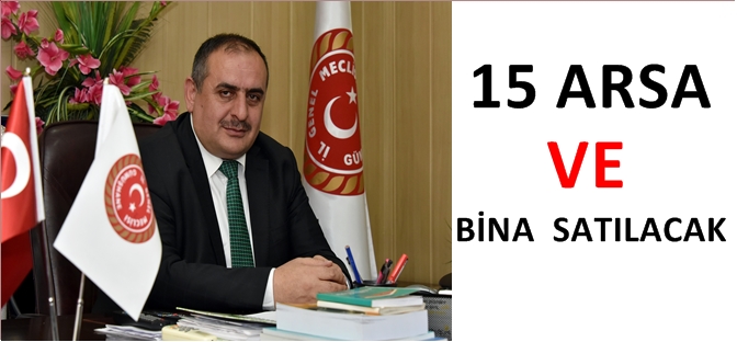15 ARSA VE BİNA SATILACAK