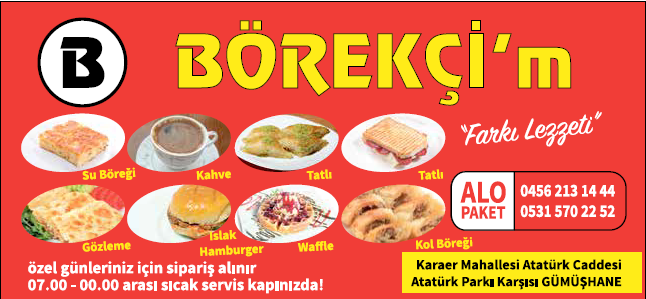 Çıtır Çıtır Börekler BÖREKÇİ’M De Yenir