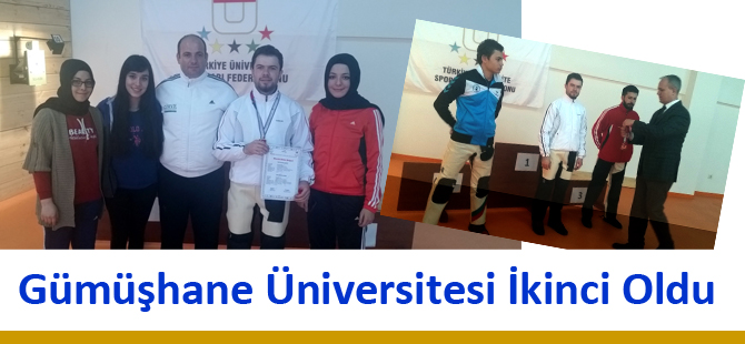 Gümüşhane Üniversitesi İkinci Oldu