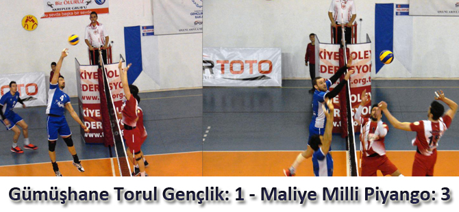 Gümüşhane Torul Gençlik: 1 - Maliye Milli Piyango: 3