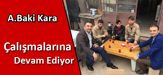 Kara Çalışmalarına Devam Ediyor