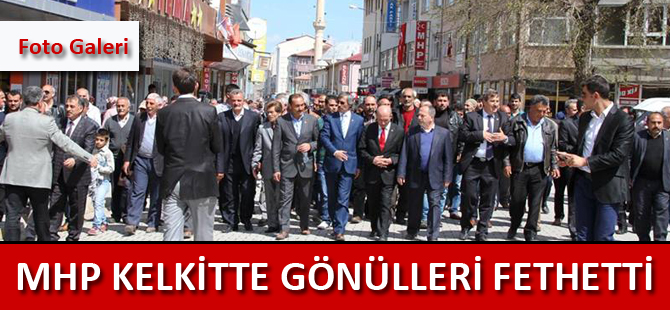 MHP KELKİTTE GÖNÜLLERİ FETHETTİ