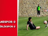 GÜMÜŞHANESPOR: 0 - KOCAELİ BİRLİKSPOR: 0