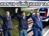 Başbakan Davutoğlu’nun Gümüşhane Vaatleri