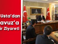 Şevket Usta’dan Vali Yavuz’a Teşekkür Ziyareti