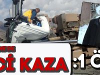 GÜMÜŞHANE’DE FECİ KAZA: 1 ÖLÜ
