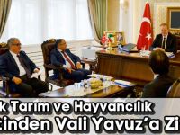 Organik Tarım ve Hayvancılık Heyetinden Vali Yavuz’a Ziyaret