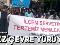 TORUL BELEDİYESİ'NDEN TEMİZ ÇEVRE YÜRÜYÜŞÜ