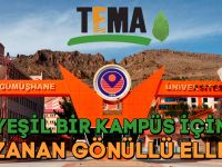 YEŞİL BİR KAMPÜS İÇİN UZANAN GÖNÜLLÜ ELLER