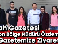 Sabah Gazetesi Trabzon Bölge Müdürü Özdemir’den Gazetemize Ziyaret