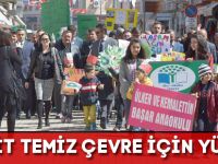KELKİT TEMİZ ÇEVRE İÇİN YÜRÜDÜ