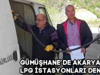 GÜMÜŞHANE’DE AKARYAKIT VE LPG İSTASYONLARI DENETLENDİ