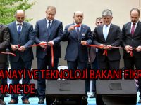 BİLİM, SANAYİ VE TEKNOLOJİ BAKANI FİKRİ IŞIK GÜMÜŞHANE’DE