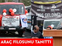 BELEDİYE YENİ ARAÇ FİLOSUNU TANITTI