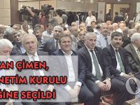 BAŞKAN ÇİMEN, TBBB YÖNETİM KURULU ÜYELİĞİNE SEÇİLDİ