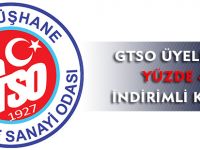 GTSO ÜYELERİNE YÜZDE 40 İNDİRİMLİ KARGO