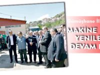 GÜMÜŞHANE İL ÖZEL İDARESİ MAKİNE PARKINI YENİLEMEYE DEVAM EDİYOR