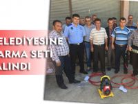 KÖSE BELEDİYESİNE KURTARMA SETİ ALINDI