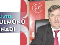 ALİ ATEŞ ÇİN ZULMÜNÜ KINADI