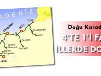 DOĞU KARADENİZ’İN 4’TE 1’İ FARKLI İLLERDE DOĞUYOR
