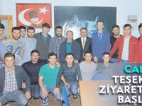 CANLI, TEŞEKKÜR ZİYARETLERİNE BAŞLADI