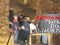 KARACA MAĞARASI BAYRAMDA ZİYARETE AÇIK TUTULDU