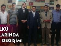ÜLKÜ OCAKLARINDA BAYRAK DEĞİŞİMİ