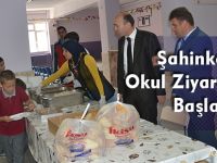 ŞAHİNKAYA OKUL ZİYARETLERİNE BAŞLADI