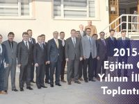 2015-2016 EĞİTİM ÖĞRETİM YILININ İLK İSTİŞARE TOPLANTISI YAPILDI