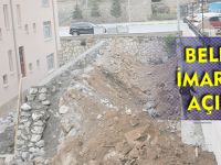 BELEDİYE İMAR YOLU AÇILIYOR