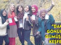 “DAMLA” GÖNÜLLÜLERİ GÜMÜŞHANE’Yİ KEŞFEDİYOR
