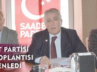 SAADET PARTİSİ BASIN TOPLANTISI DÜZENLEDİ