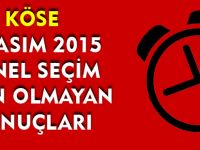 KÖSE 1 KASIM 2015 GENEL SEÇİM KESİN OLMAYAN  SONUÇLARI