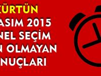 KÜRTÜN 1 KASIM 2015 GENEL SEÇİM KESİN OLMAYAN   SONUÇLARI