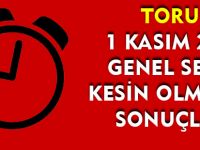 TORUL 1 KASIM 2015 GENEL SEÇİM KESİN OLMAYAN   SONUÇLARI