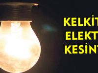 KELKİT’TE ELEKTRİK KESİNTİSİ