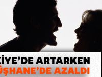 TÜRKİYE'DE ARTARKEN GÜMÜŞHANE'DE AZALDI